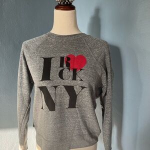 NWT- Rebecca Minkoff Heather Grey Crewneck Sweatshirt
